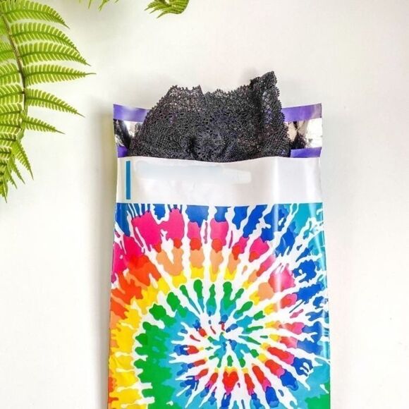 20- 6x9 Tie Dye Print Poly Mailers - Picture 2 of 5